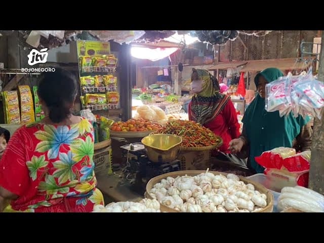 Harga Bumbu Dapur di Bojonegoro Mulai Merangkak Naik