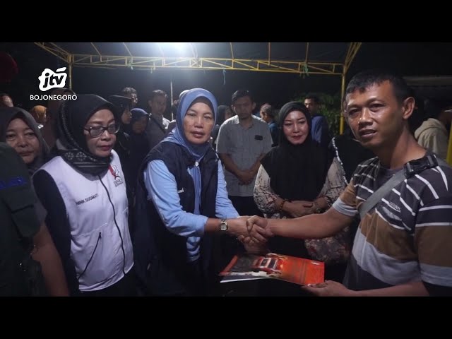 Wakil Bupati Berikan Santunan Keluarga Korban Kecelakaan di Tawangmangu