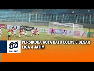 Persikoba Kota Batu Lolos 8 Besar Liga 4