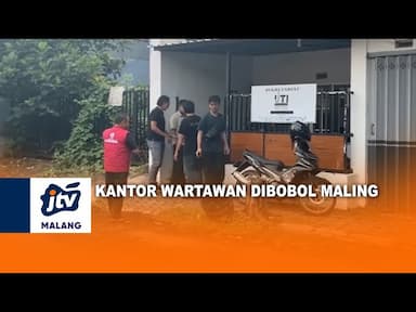 Kantor Wartawan Dibobol Maling