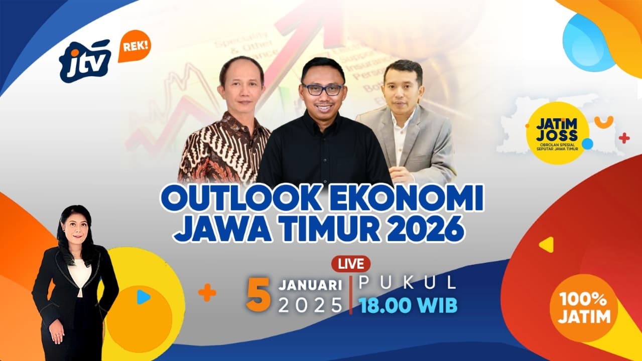 Jatim Optimistis 2026, Ekonomi Inklusif Diproyeksi Tumbuh hingga 5,4 Persen