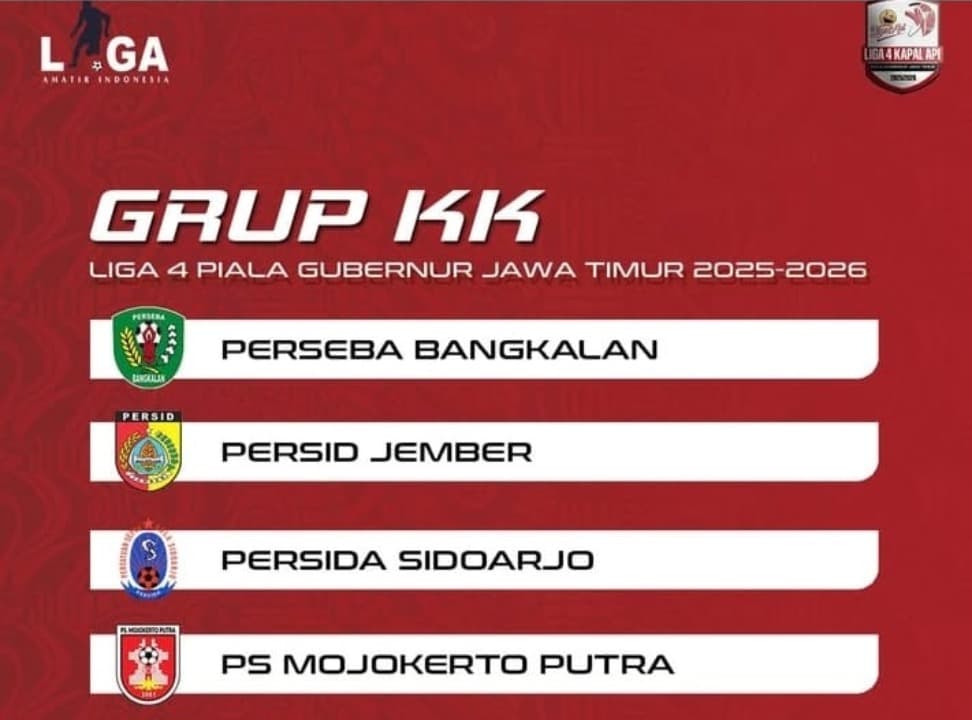 Tergabung di Grup KK, PS Mojokerto Putra Siap Hadapi Babak 16 Besar Liga 4