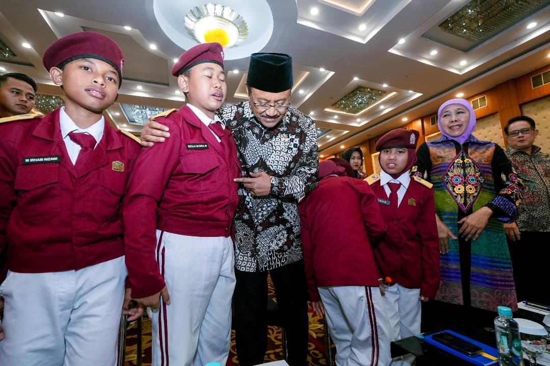 Gus Ipul Ajak Kepala Sekolah Rakyat se-Jatim Berikrar Bekerja Sepenuh Hati