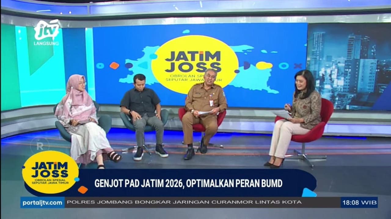 Pemprov Jatim Genjot PAD 2026, Optimalkan Peran BUMD Di Tengah Tantangan Fiskal