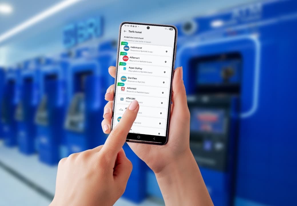 BRI Hadirkan Tarik Tunai Saldo GoPay di Lebih dari 19 Ribu ATM & CRM