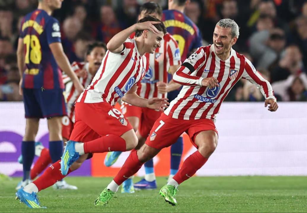 Hasil Liga Champions: Atletico Madrid Bekuk Barcelona di Camp Nou, PSG Tanpa Kesulitan Atasi Liverpool