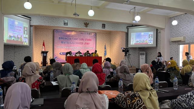 Perkuat Pelestarian Bahasa Jawa, BBP Jatim Libatkan 80 Guru dalam Bimtek Guru Utama Gelombang II