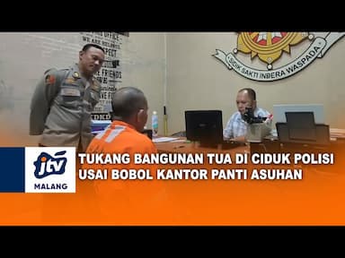 Tukang Bangunan Diciduk Polisi Usai Bobol Kantor Pantai Asuhan